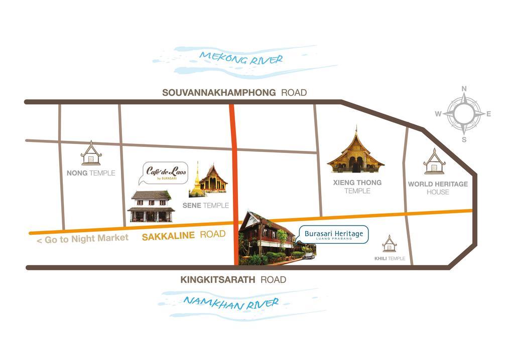 Burasari Heritage Luang Prabang Eksteriør billede
